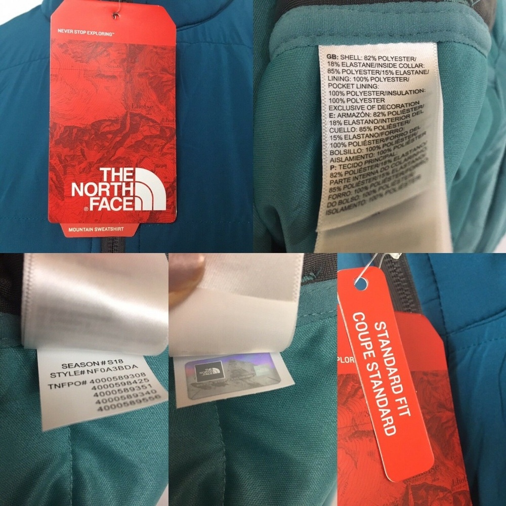 The North Face Mountain Sweatshirt 1/4 Zip Women's - Picture 8 of 8